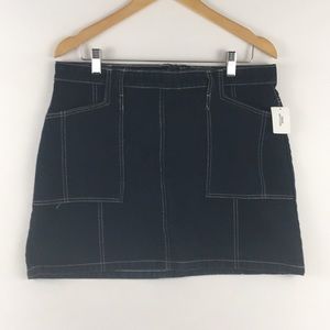 Urban outfitters denim mini skirt with pockets!